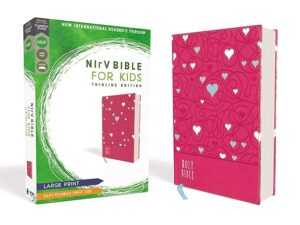 NIrV Bible for Kids, Large Print, Pink
