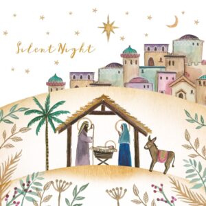 Silent Night Christmas Cards (Pack of 10)