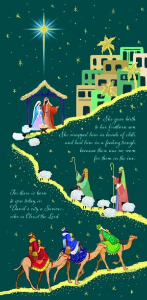 Saviour Christmas Cards - Pack of 10