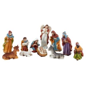 11-pc Classic Nativity Set