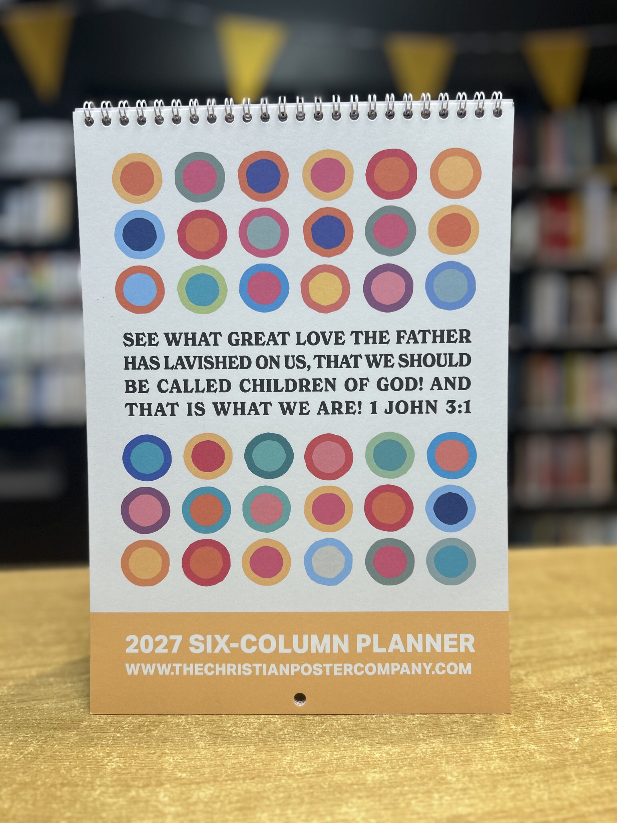 2027 Christian Poster Company Six Columns Calendar