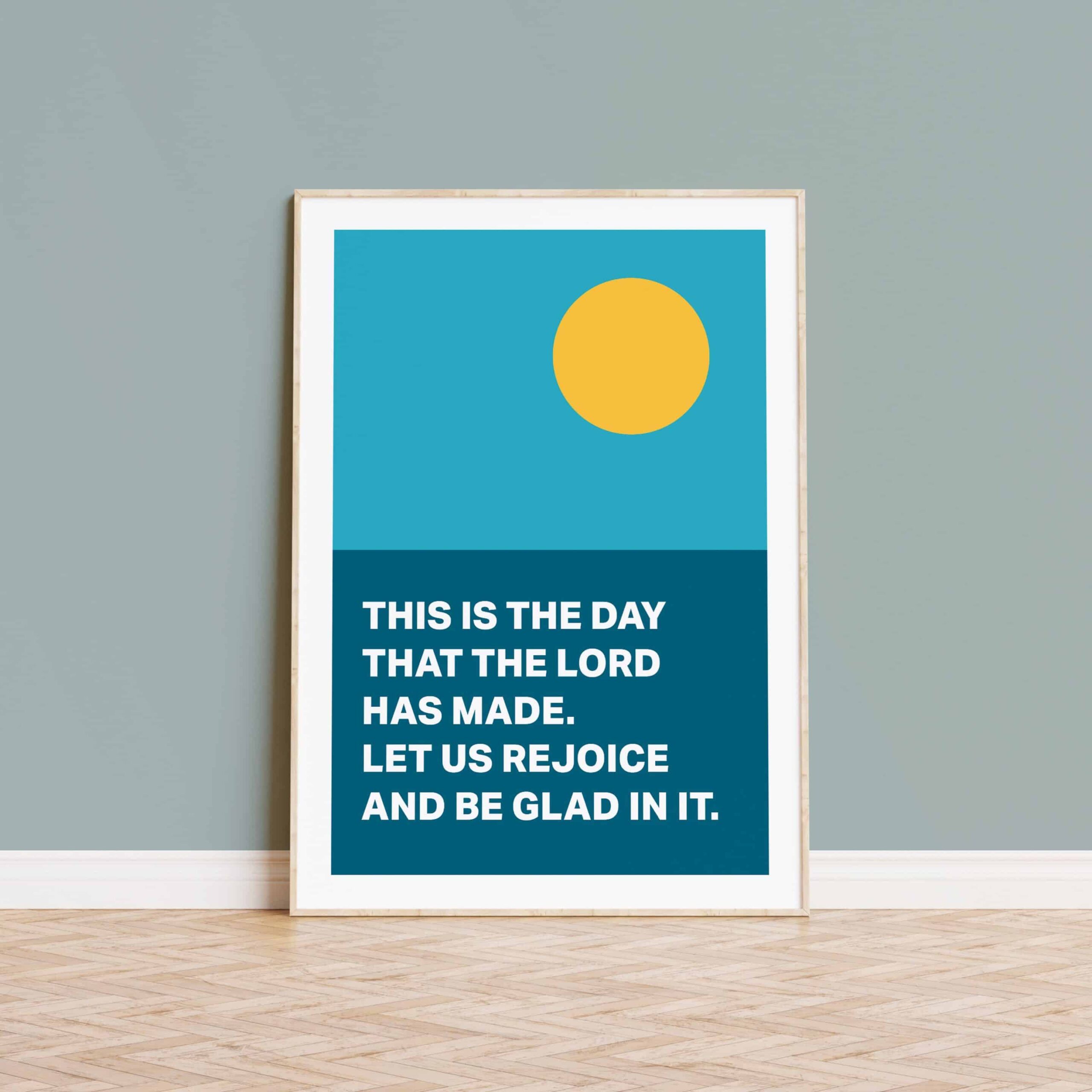 Psalm 118 poster