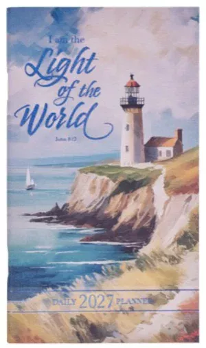 Planner-2027-Light Of The World Daily Planner (John 8:12)