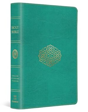 ESV Large Print Compact Bible, Teal