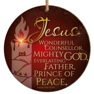 Mighty God ceramic decoration