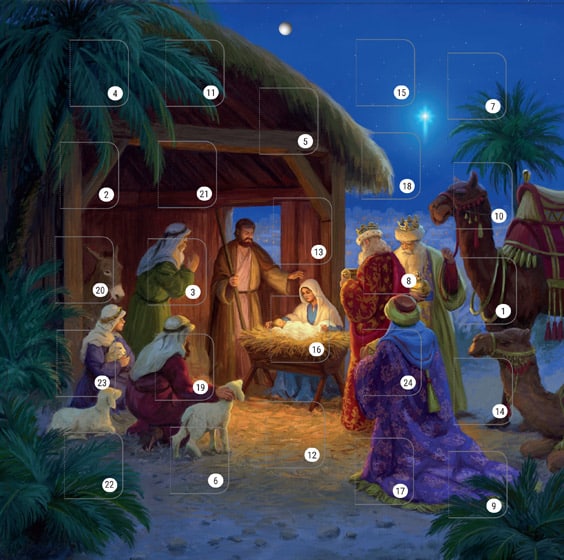 Sq. Advent Calendar: Stable Scene