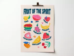 Fruit of the spirit poster