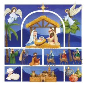 Advent Calendar Card: Christmas Story