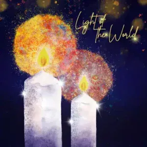Light of the World Candles Luxury Christmas Cards