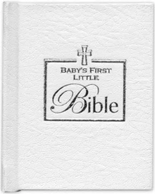 First Baby Story Book Bible White