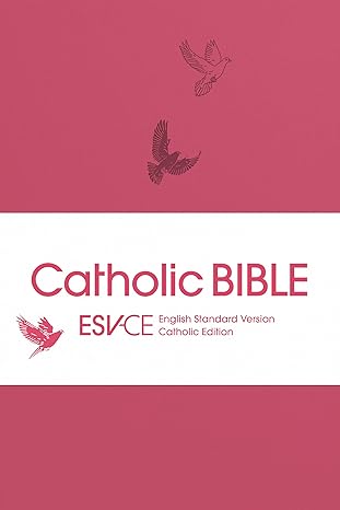 ESV-CE Catholic Bible, Anglicized, Pocket Ed., Pink