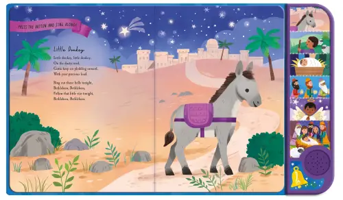 Sing-Along Nativity Christmas Song Book - Image 2