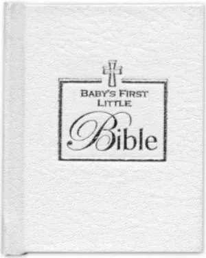 First Baby Story Book Bible White