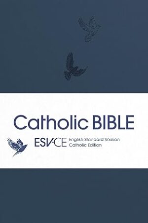 ESV-CE Catholic Bible, Anglicized, Pocket Ed., Navy Blue