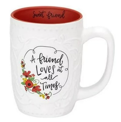 Friendship Sculpted Mug