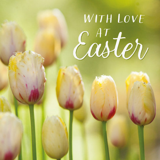 Tulips: With Love At Easter, Pack of 5 Leonard Smith Easter Cards | St ...