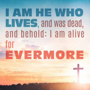 Sunrise/Revelation 1:18 Pack of 5 Compassion Charity Easter Cards