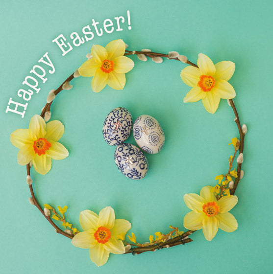 Daffodil Ring, Pack of 5 Leonard Smith Easter Cards | St Andrews Bookshop