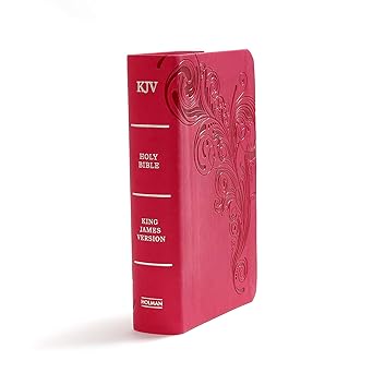 KJV Large Print Compact Reference Bible, Pink - Image 2