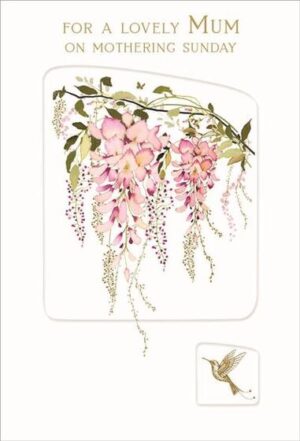 Mothering Sunday Single Card- Nigel Quiney Hummingbird