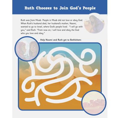 God's BIG Promises: Bible Heroes Sticker Book - Image 2