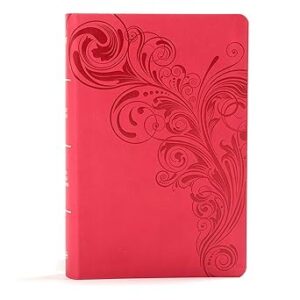 KJV Large Print Personal Size Reference Bible, Pink