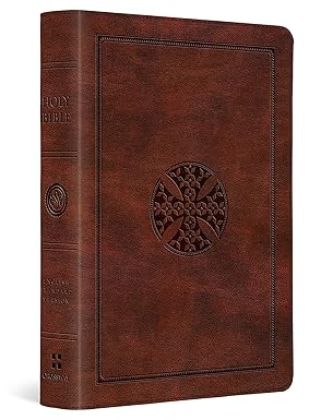 ESV Large Print Compact Bible, Brown