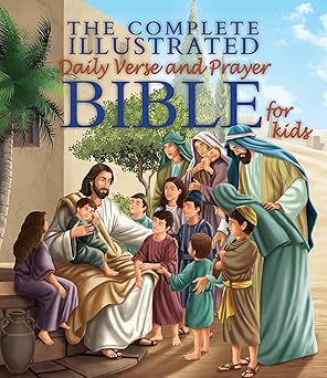 Daily Verse and Prayer Bible, for Kids