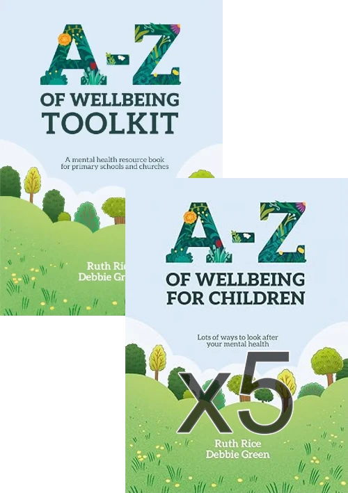 A-Z of Wellbeing Bundle (1 Toolkit, 5 for Children)
