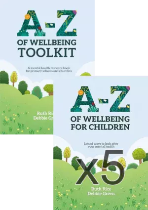 A-Z of Wellbeing Bundle (1 Toolkit, 5 for Children)
