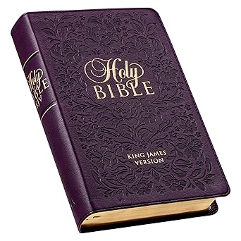 KJV, Giant Print, Purple, Thumb-Indexed