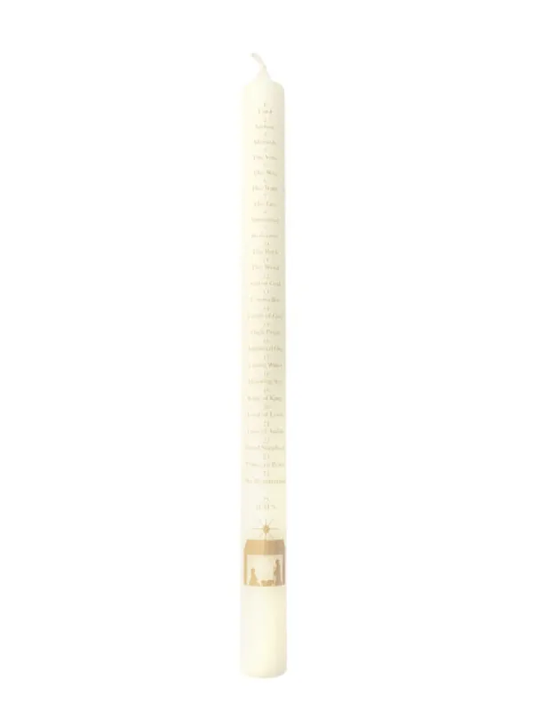 Advent Candle Cream (Stable Scene)