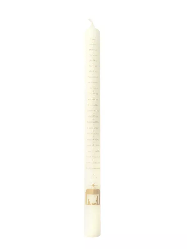 Advent Candle Cream (Stable Scene)