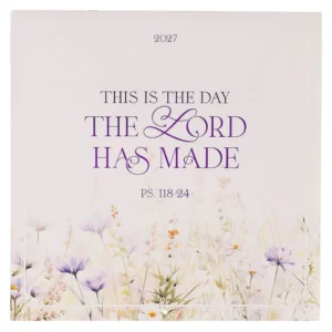 CAL258 2027 Wall Calendar: This Is The Day