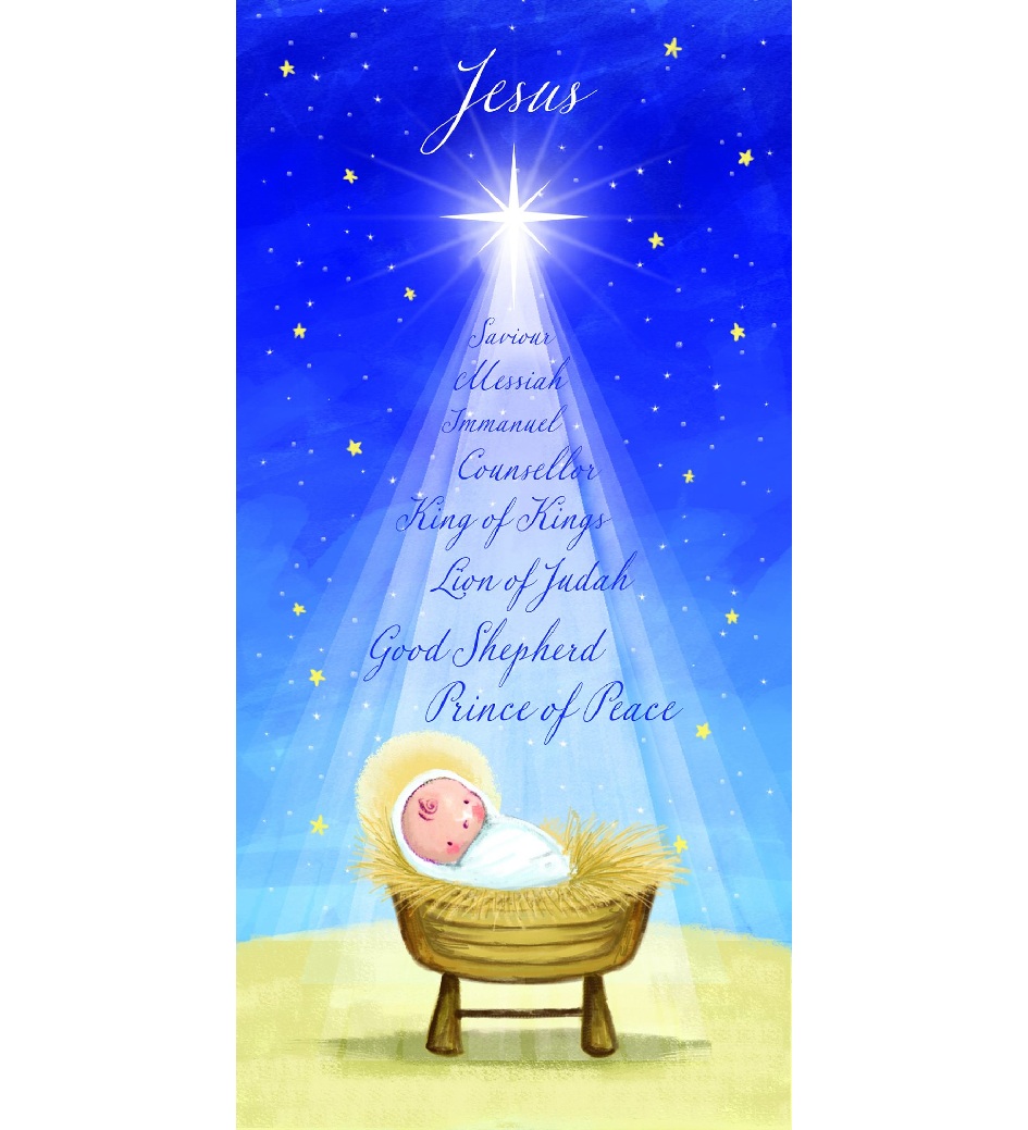 TLM - Baby Jesus Christmas Cards (Pack of 10)