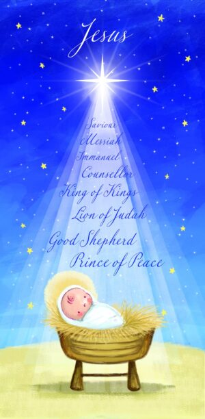 TLM - Baby Jesus Christmas Cards (Pack of 10)