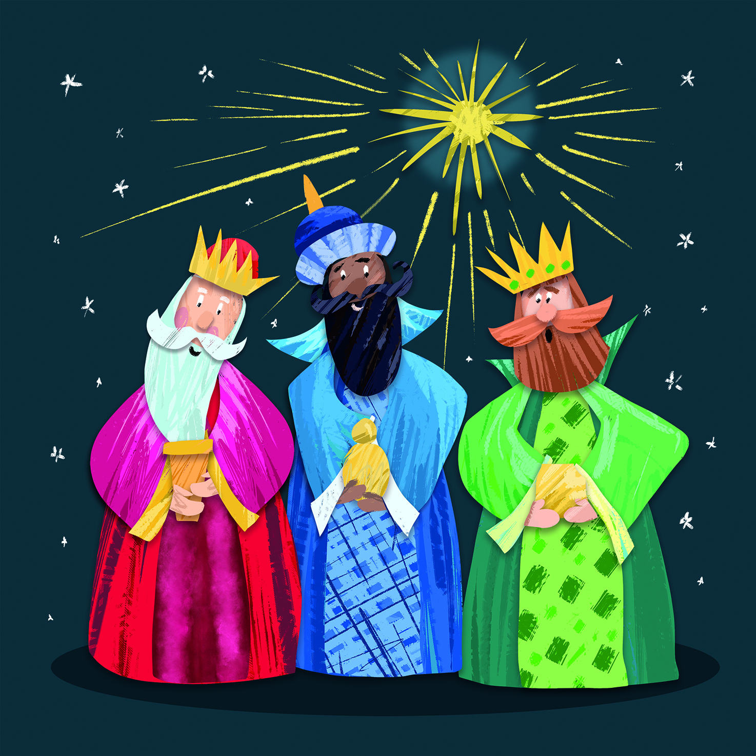 TLM - Bearing Gifts Christmas Cards (Pack of 10)