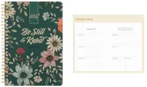 2027 Daily Planner-Be Still and Know