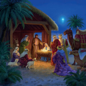 Compassion Pack: Stable Scene- Blue (10)