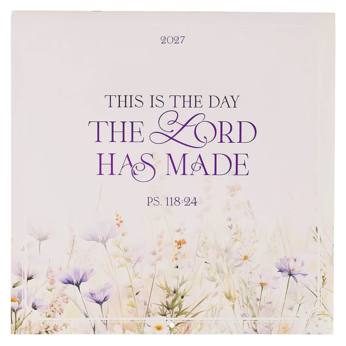 CAL258 2027 Wall Calendar: This Is The Day