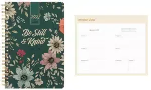 2027 Daily Planner-Be Still and Know