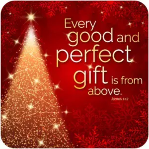 Perfect Gift Christmas Coaster