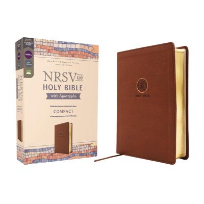 NRSVue, Holy Bible With Apocrypha, Compact, Brown