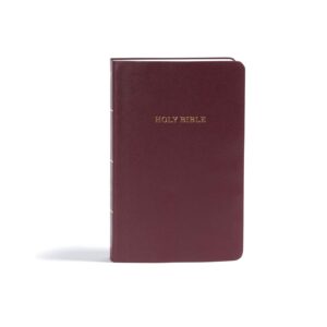 KJV Gift And Award Bible, Burgundy, Red Letter Ed.