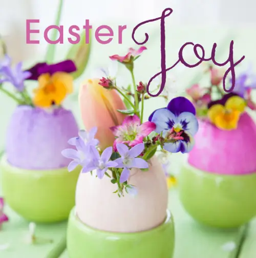 Eggcups Easter Card - (5) Leonard Smith