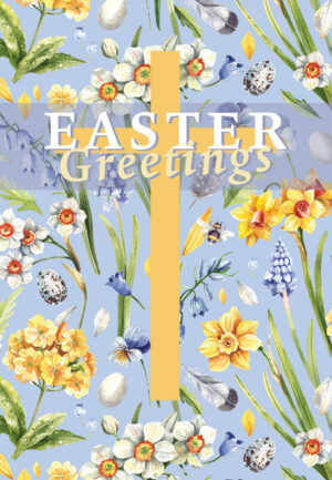 Compassion Charity Easter Cards - Wildflower Cross (pack of 5)