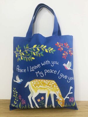 Peace I Leave with You Canvas Bag