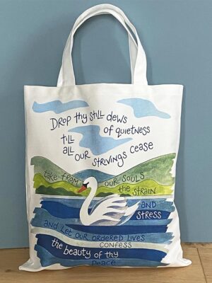 Small Voice of Calm Canvas Bag