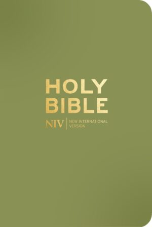 NIV Pocket Olive Green Soft-tone Bible with Zip