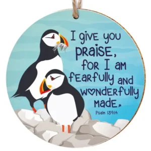 Wonderfully Made Ceramic Hanging Decoration